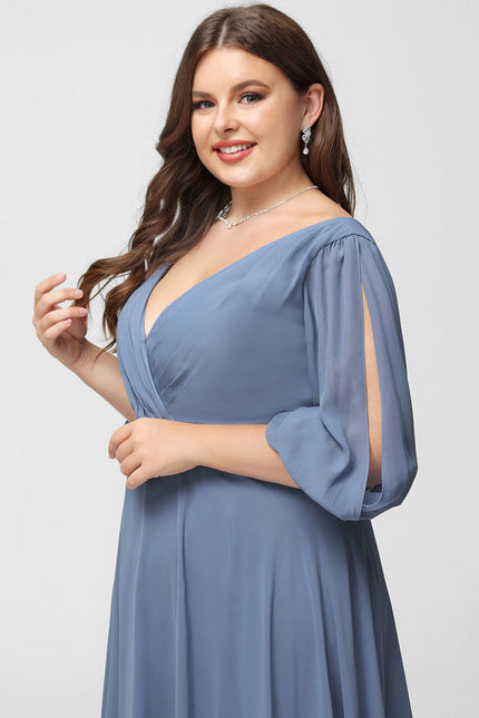 Robe Pastel Rose Demoiselle D'Honneur Élégante - gallery 7