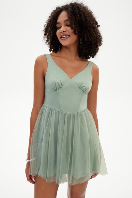 Robe Menthe Pastel - gallery 6