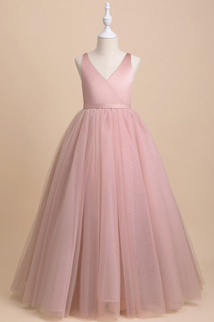 Robe Pastel Demoiselle D'Honneur Rose - gallery 3