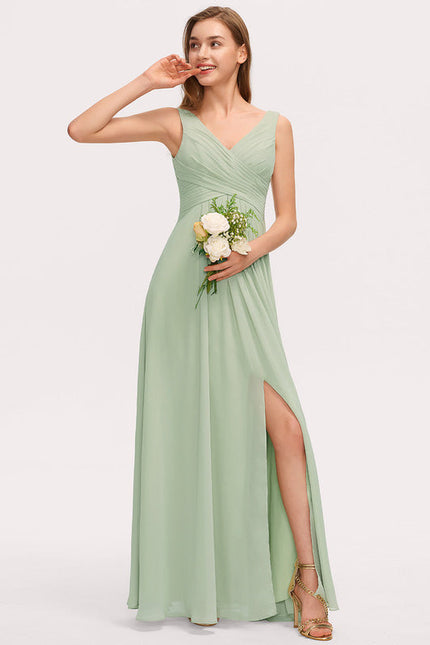 Robe Pastel Rose Demoiselle D'Honneur Élégante - gallery 6
