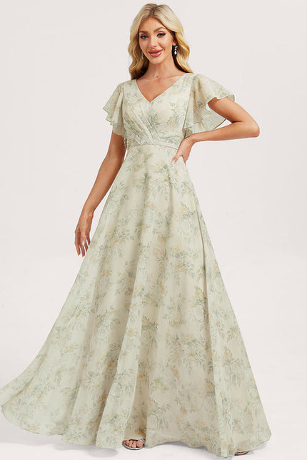 Robe Pastel Rose Demoiselle D'Honneur Élégante