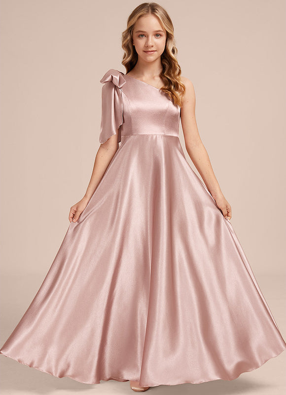 Robe Pastel Rose Avec Nœud Chic - gallery 4