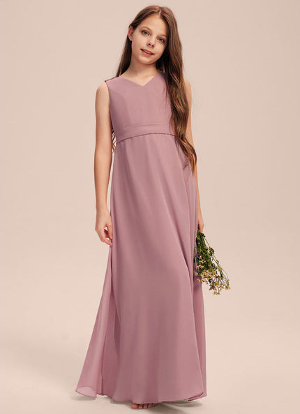 Robe Pastel Verte Col V Longueur Maxi
