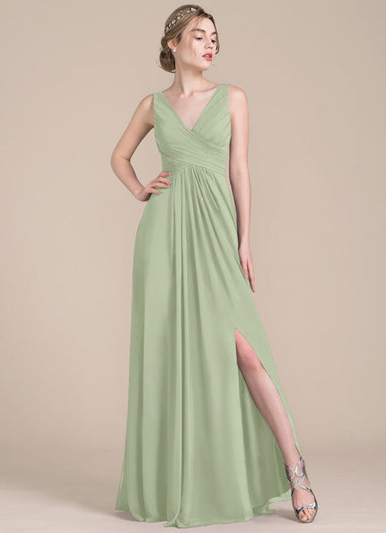 Robe Pastel Rose Demoiselle D'Honneur Élégante