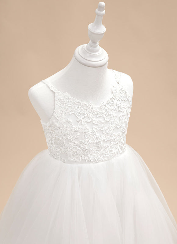Robe Pastel Blanche Demoiselle D'Honneur Long. - gallery 7