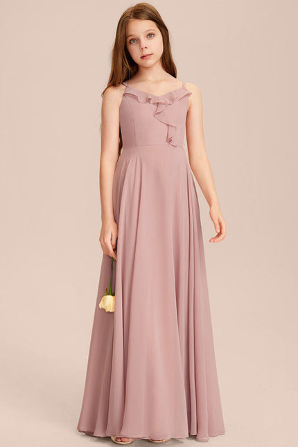 Robe Pastel Verte Col V Longueur Maxi