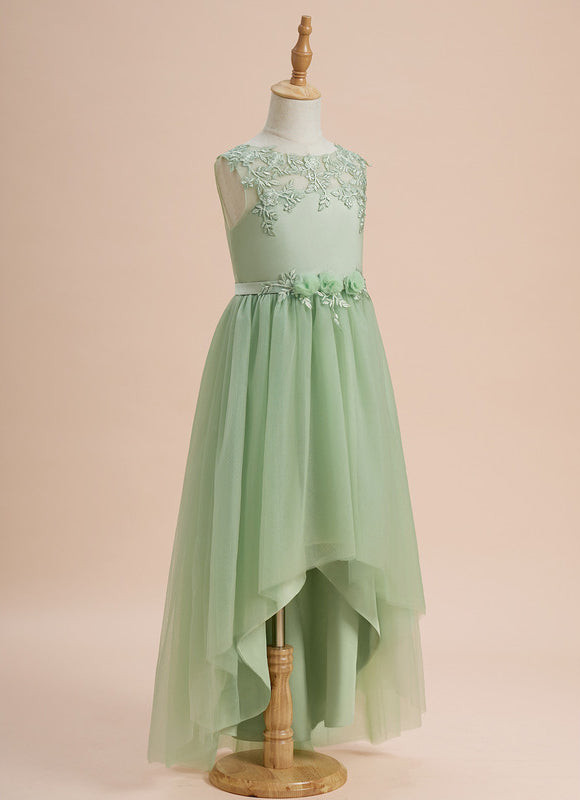 Robe Longue Vert Pastel - gallery 2