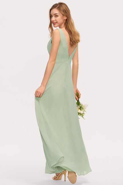 Robe Pastel Rose Demoiselle D'Honneur Élégante - gallery 7