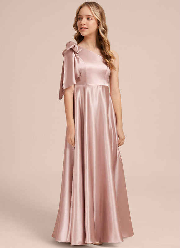 Robe Pastel Rose Avec Nœud Chic - gallery 5