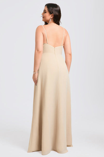 Robe Pastel Demoiselle D'Honneur Bleu Clair - gallery 9