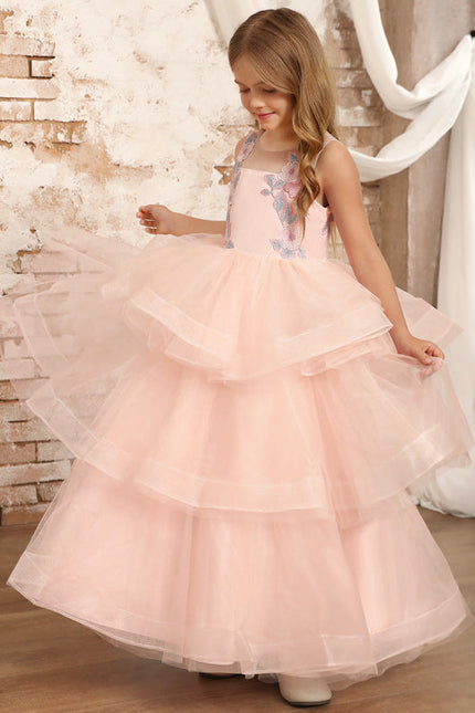 Robe Pastel Rose Princesse Tulle Mariage - gallery 8