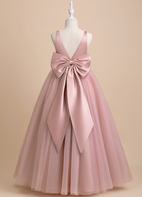 Robe Pastel Demoiselle D'Honneur Rose - gallery 2