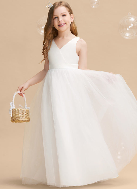 Robe Pastel Demoiselle D'Honneur Rose - gallery 9