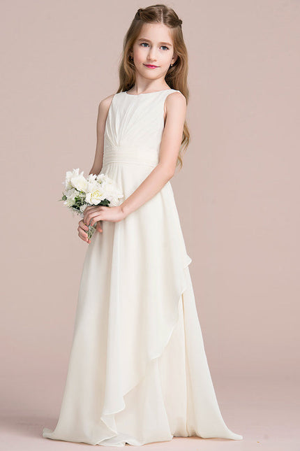 Robe Pastel Rose Demoiselle D'Honneur Volants