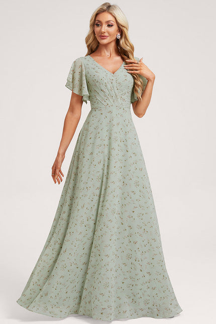Robe Pastel Rose Demoiselle D'Honneur Élégante