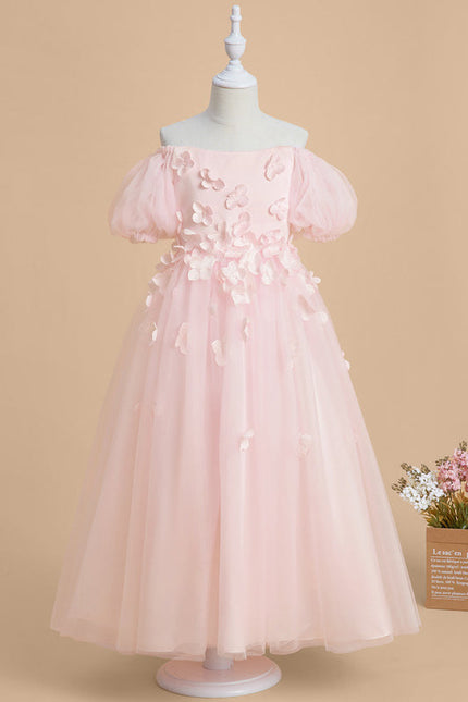 Robe Pastel Rose Décolleté Épaule Dénudée