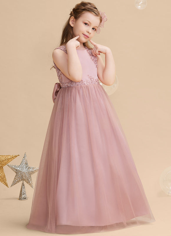 Robe Pastel Rose Demoiselle D'Honneur Élégante - gallery 3