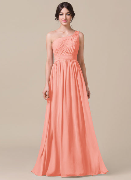 Robe Pastel Bleu Décolleté Asymétrique Longue