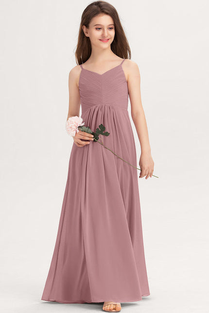 Robe Pastel Verte Col V Longueur Maxi - gallery 2