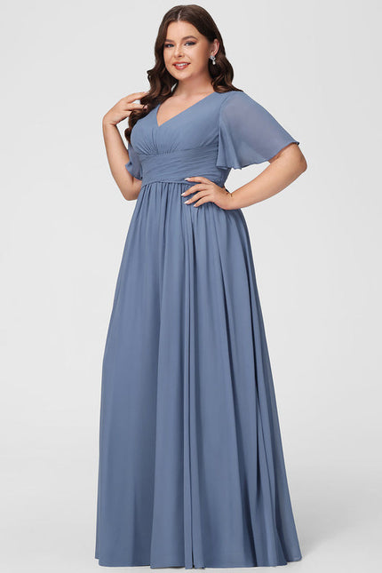 Robe Pastel Rose Demoiselle D'Honneur Élégante - gallery 7