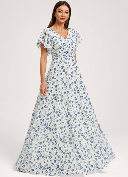 Robe Pastel Rose Demoiselle D'Honneur Élégante