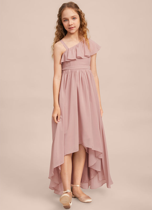 Robe Pastel Demoiselle D'Honneur Rose Pâle - gallery 5