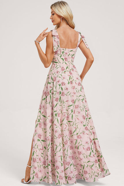 Robe Pastel Décolleté Carré Vert Mint - gallery 4