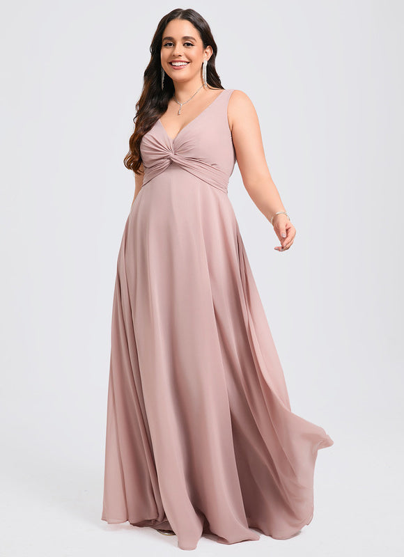 Robe Pastel Demoiselle D'Honneur Bleu Clair - gallery 6