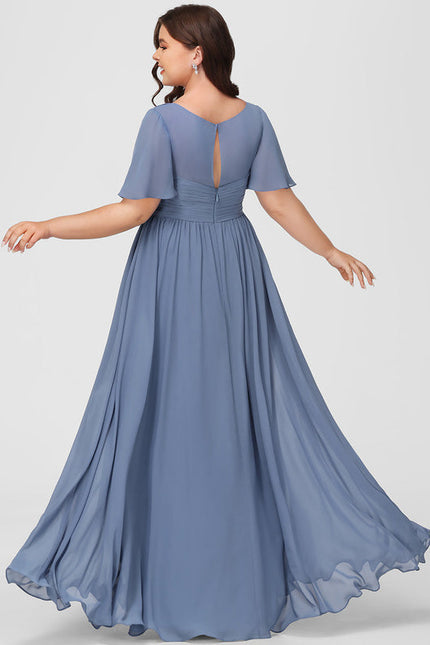 Robe Pastel Rose Demoiselle D'Honneur Élégante - gallery 8
