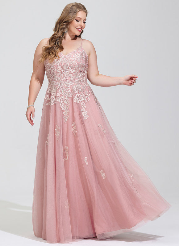 Robe Pastel Rose Longue À Paillettes - gallery 6