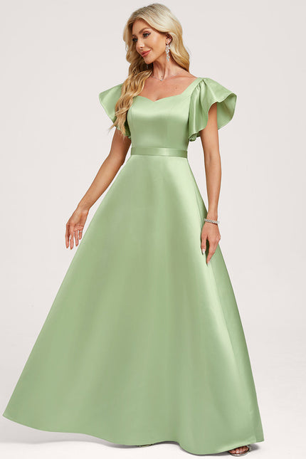 Robe Longue Couleur Pastel - gallery 2