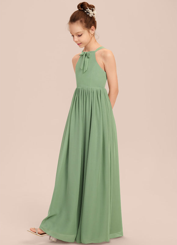 Robe Demoiselle D'Honneur Vert Pastel - gallery 1