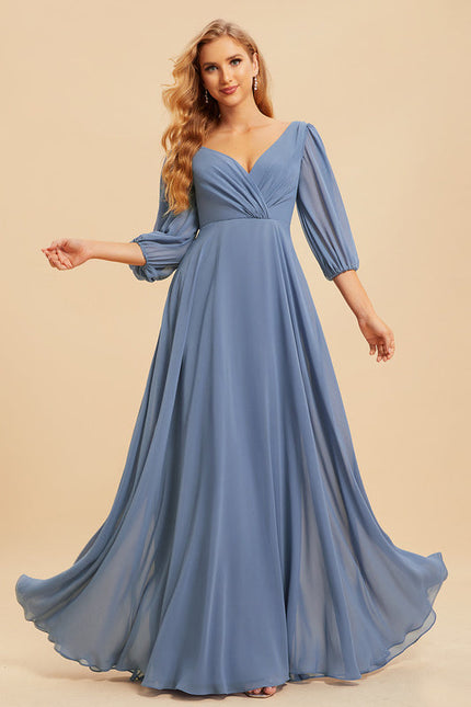 Robe Pastel Rose Demoiselle D'Honneur Élégante