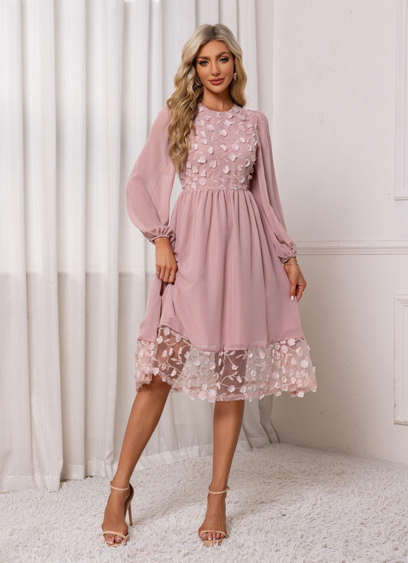 Robe Dentelle Pastel - gallery 4