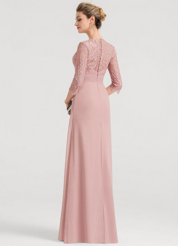 Robe Dentelle Rose Pastel - gallery 1