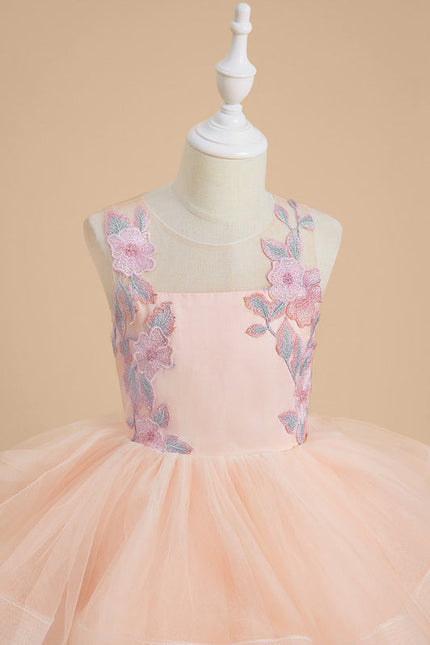Robe Pastel Rose Princesse Tulle Mariage - gallery 7