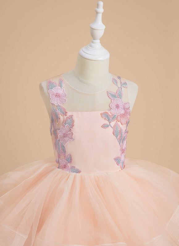 Robe Pastel Rose Princesse Tulle Mariage - gallery 7