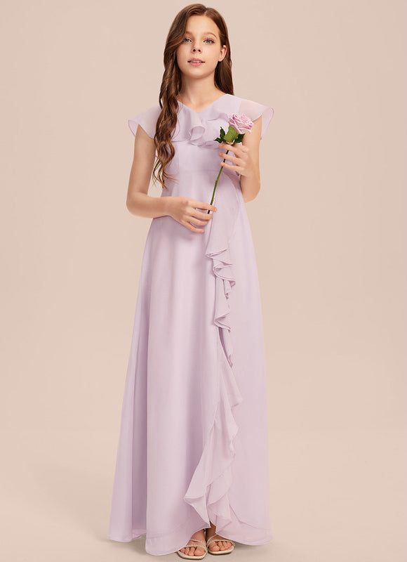 Robe Pastel Demoiselle D'Honneur Bleu Clair
