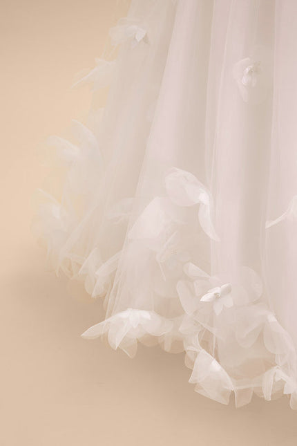 Robe Pastel Rose Dentelle Princesses Fille - gallery 8