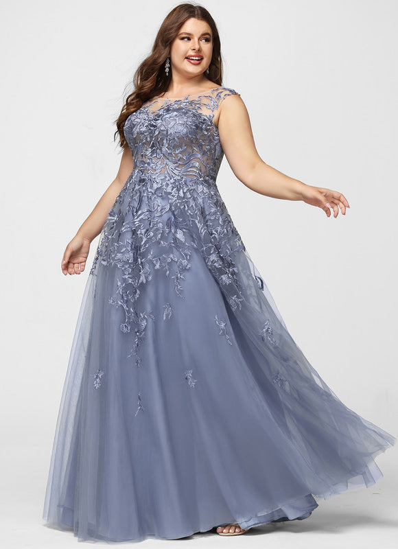 Robe Pastel Bleu Trapèze Épaules Dénudées - gallery 8
