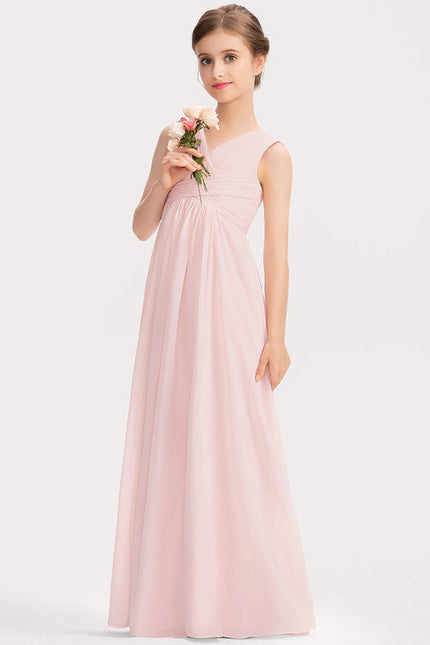 Robe Pastel Verte Col V Longueur Maxi - gallery 3