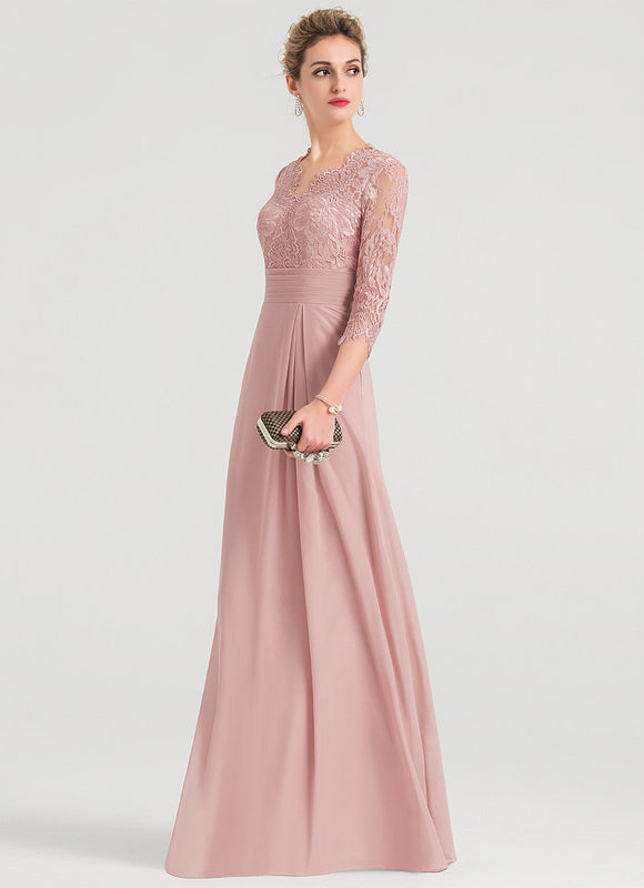 Robe Dentelle Rose Pastel