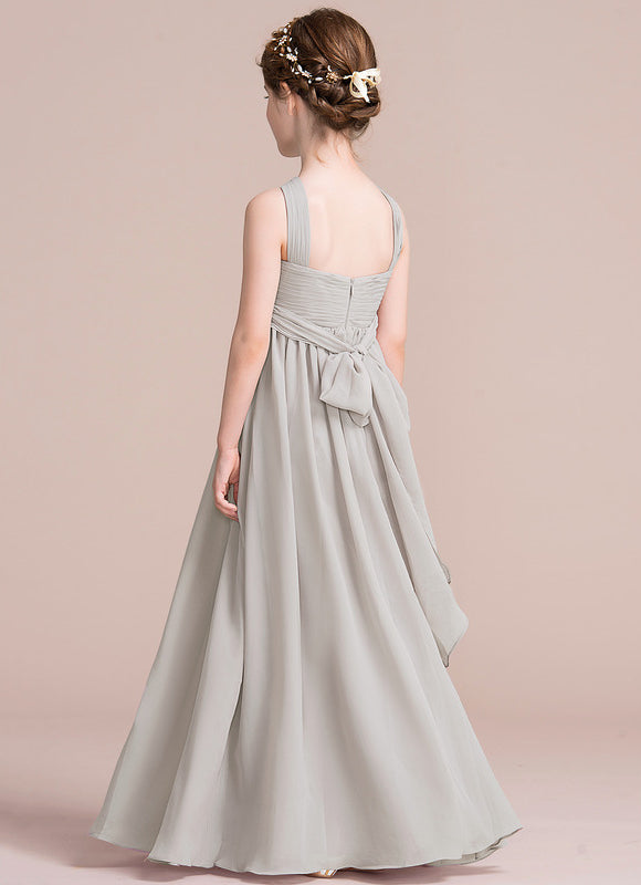 Robe Longue Vert Pastel - gallery 4