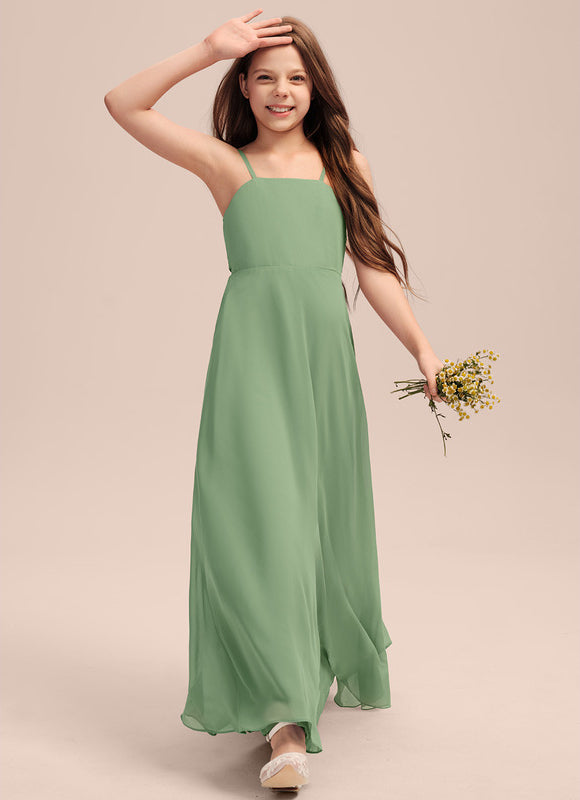 Robe Pastel Verte Trapèze Longueur Maxi