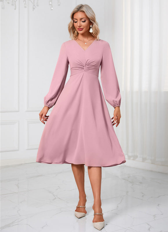 Robe Dentelle Rose Pastel