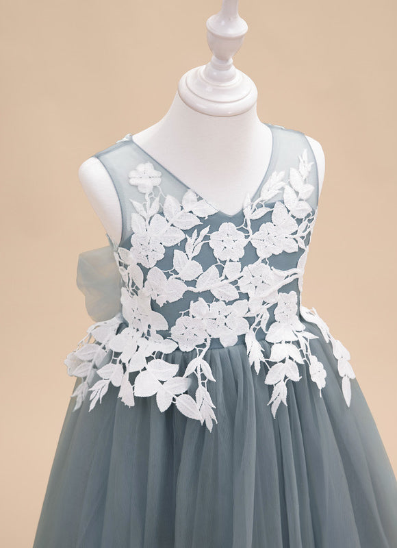 Robe Pastel Demoiselle D'Honneur Bleu Canard - gallery 6