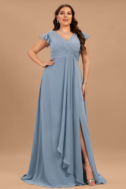 Robe Pastel Rose Demoiselle D'Honneur Élégante - gallery 7