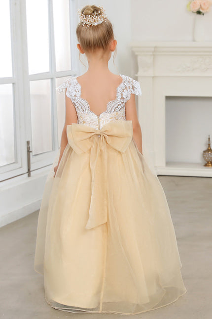 Robe Mariage Orange Pastel - gallery 1
