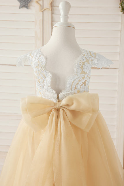 Robe Mariage Orange Pastel - gallery 8