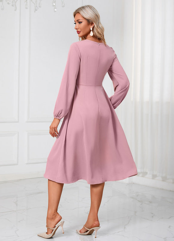 Robe Dentelle Rose Pastel - gallery 2